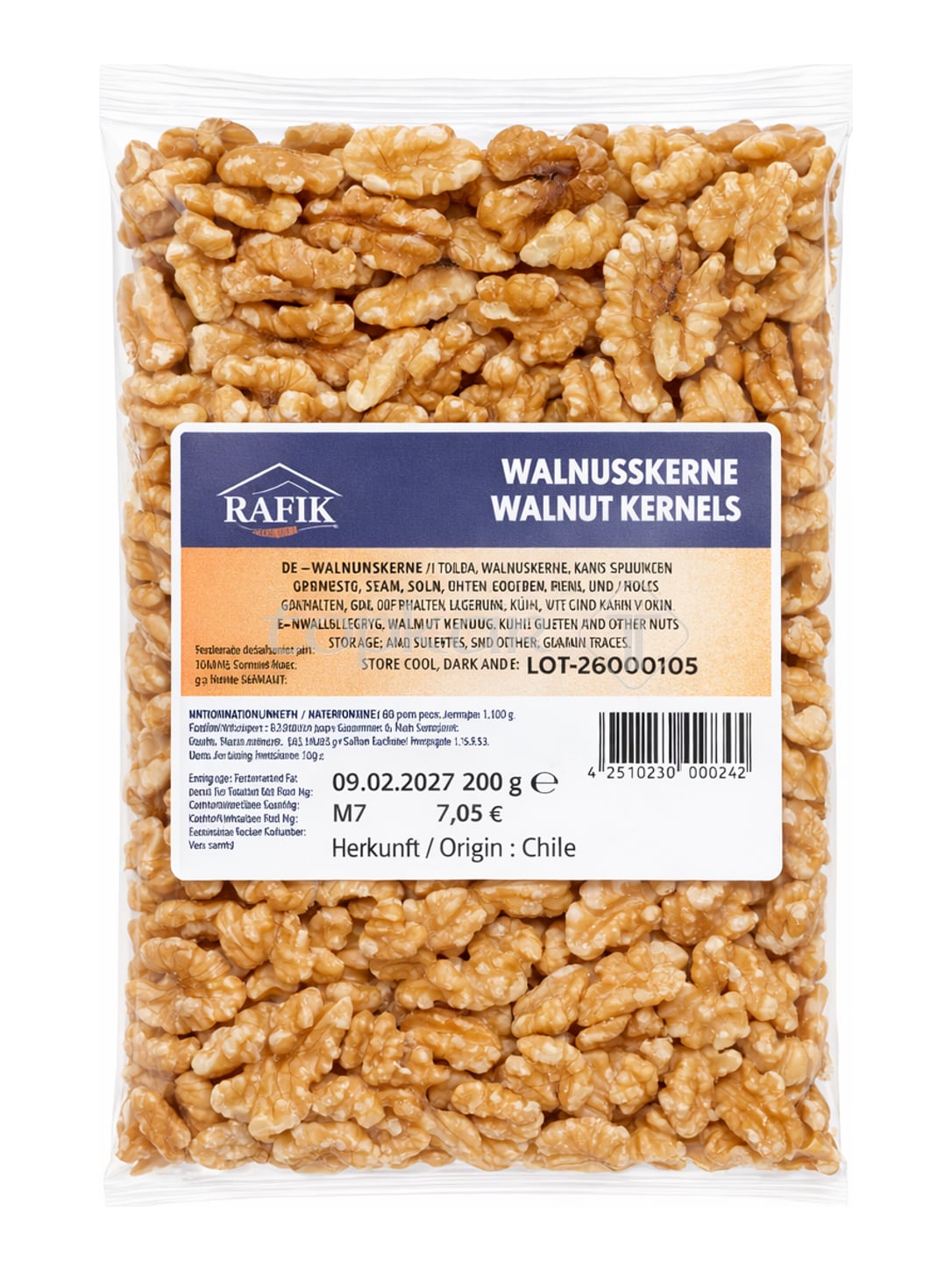 Rafik Walnusskerne 200g – Ceviz Ici Walnüsse naturbelassen