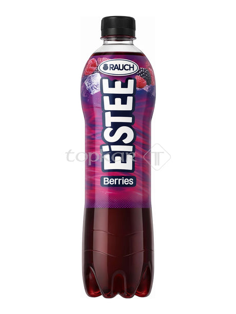 Rauch Eistee Berries 0,5 L – Himbeer-Heidelbeer Eistee aus Früchtetee