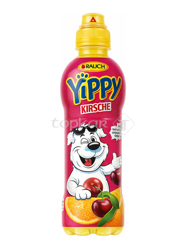 Rauch Yippy Kirsche 330 ml – Mehrfruchtgetränk mit Vitaminen und Calcium
