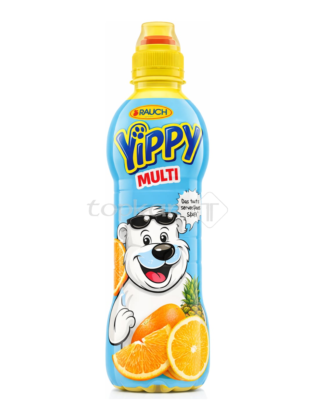 Rauch Yippy Multi 330 ml – Multivitamin Fruchtsaftgetränk Orange Karotte Zitrone