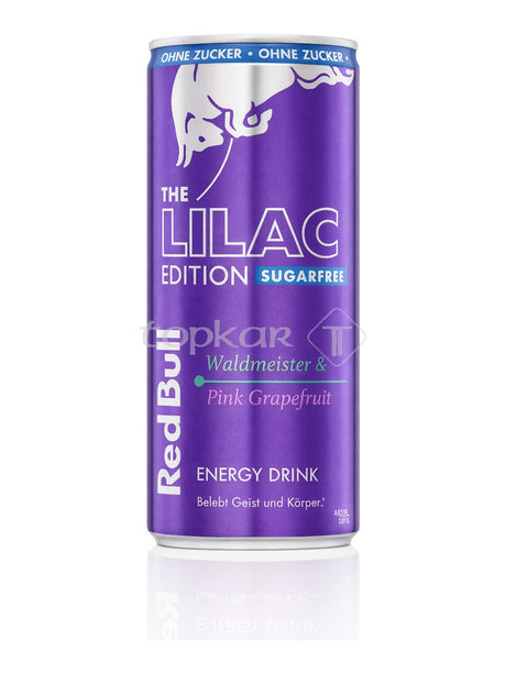 Red Bull Lilac Edition Sugarfree 250 ml – Waldmeister Pink Grapefruit Energy Drink zuckerfrei