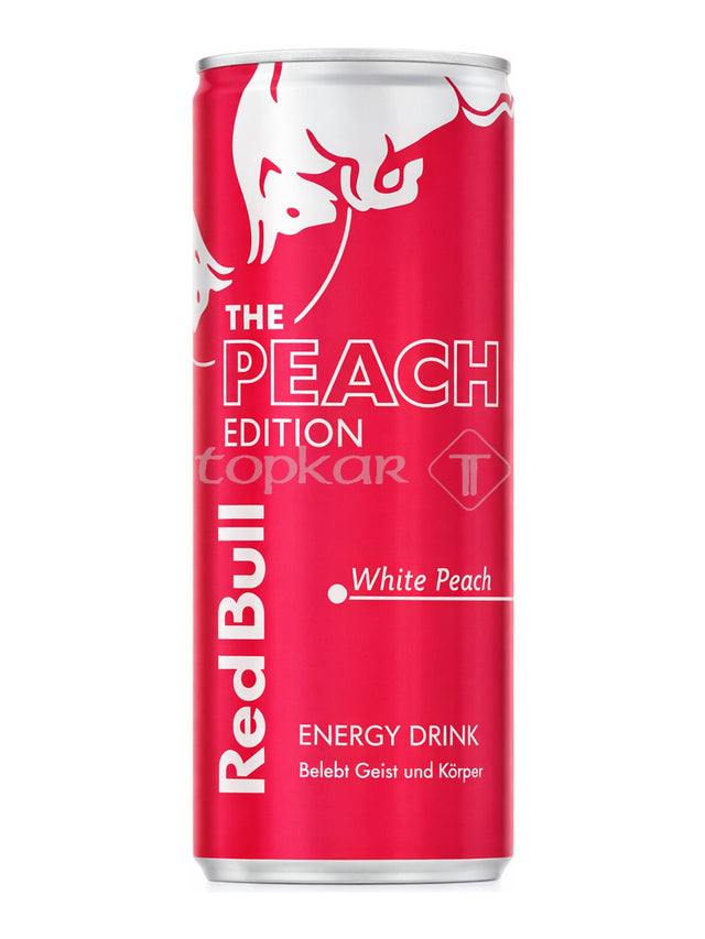 Red Bull The Peach Edition 250 ml – White Peach Energy Drink