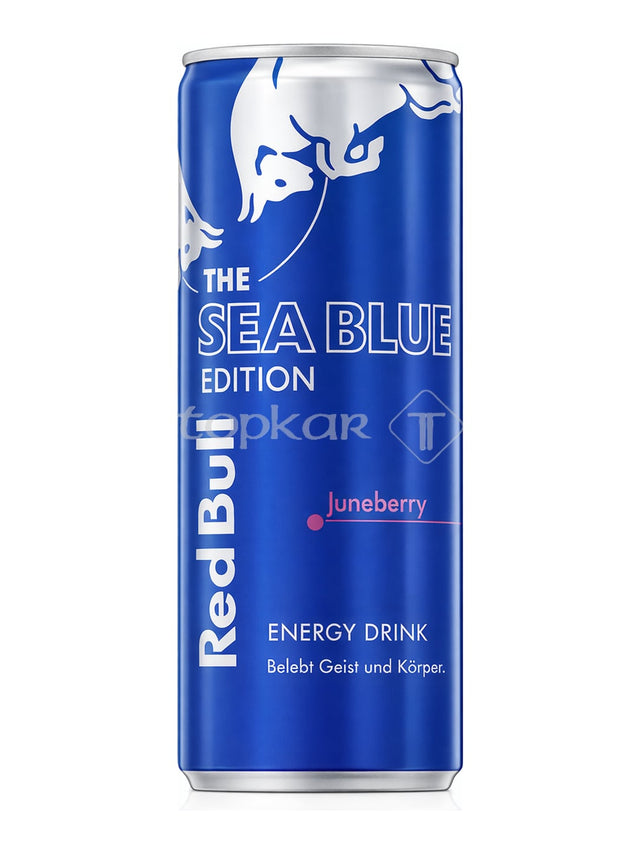 Red Bull The Sea Blue Edition 250 ml – Juneberry Energy Drink Felsenbirne