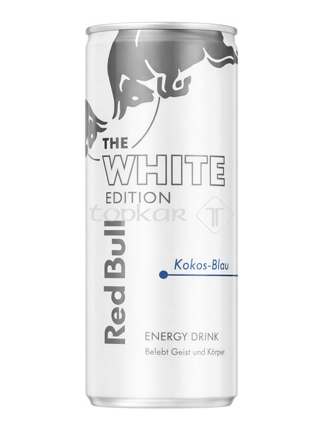 Red Bull The White Edition 250 ml – Energy Drink Kokos-Blaubeere