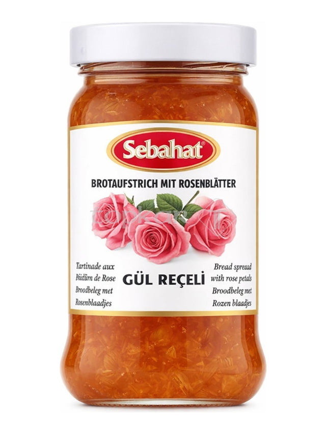 Sebahat Brotaufstrich mit Rosenblättern