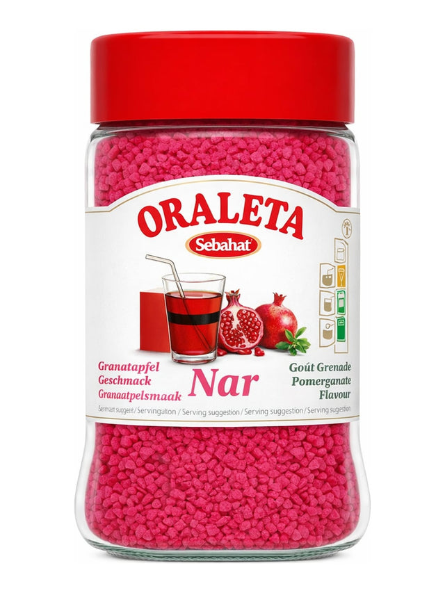 Sebahat Oraleta Nar Granatapfel 220g – Instant-Getränkepulver Granatapfelgeschmack