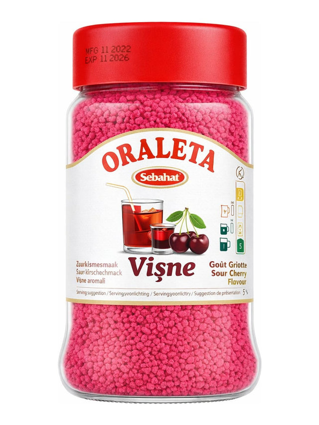 Sebahat Oraleta Vişne 220g – Sauerkirsch Instantgetränk Granulat