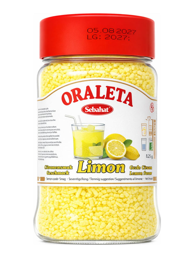 Sebahat Oraleta Limon 220g – Zitrone Instant Getränkepulver Granulat