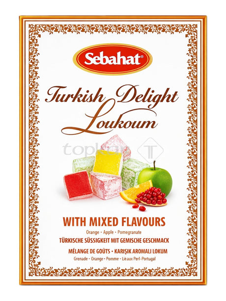 Sebahat Turkish Delight mit gemischten Aromen