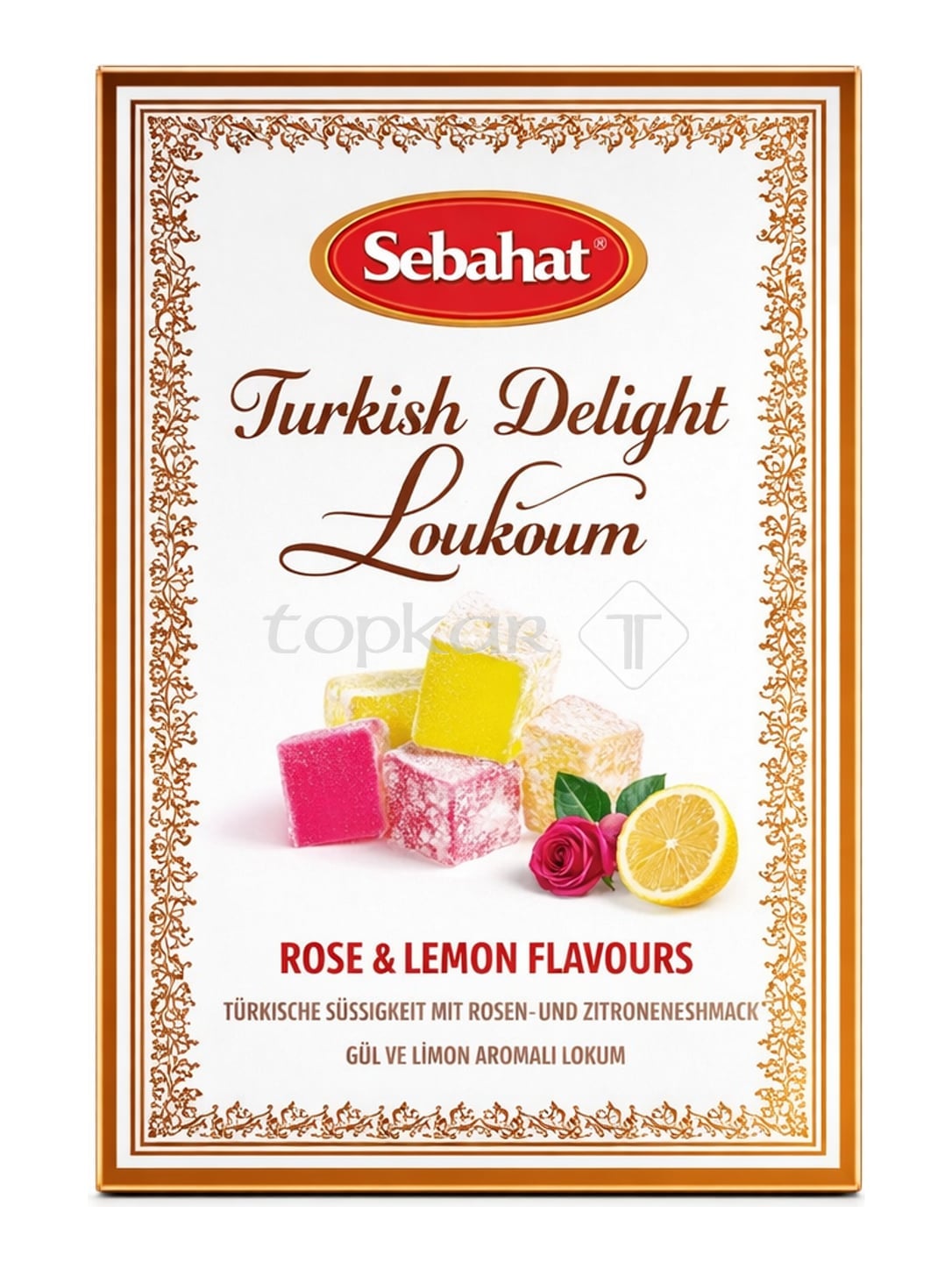 Sebahat Turkish Delight Rose und Zitrone