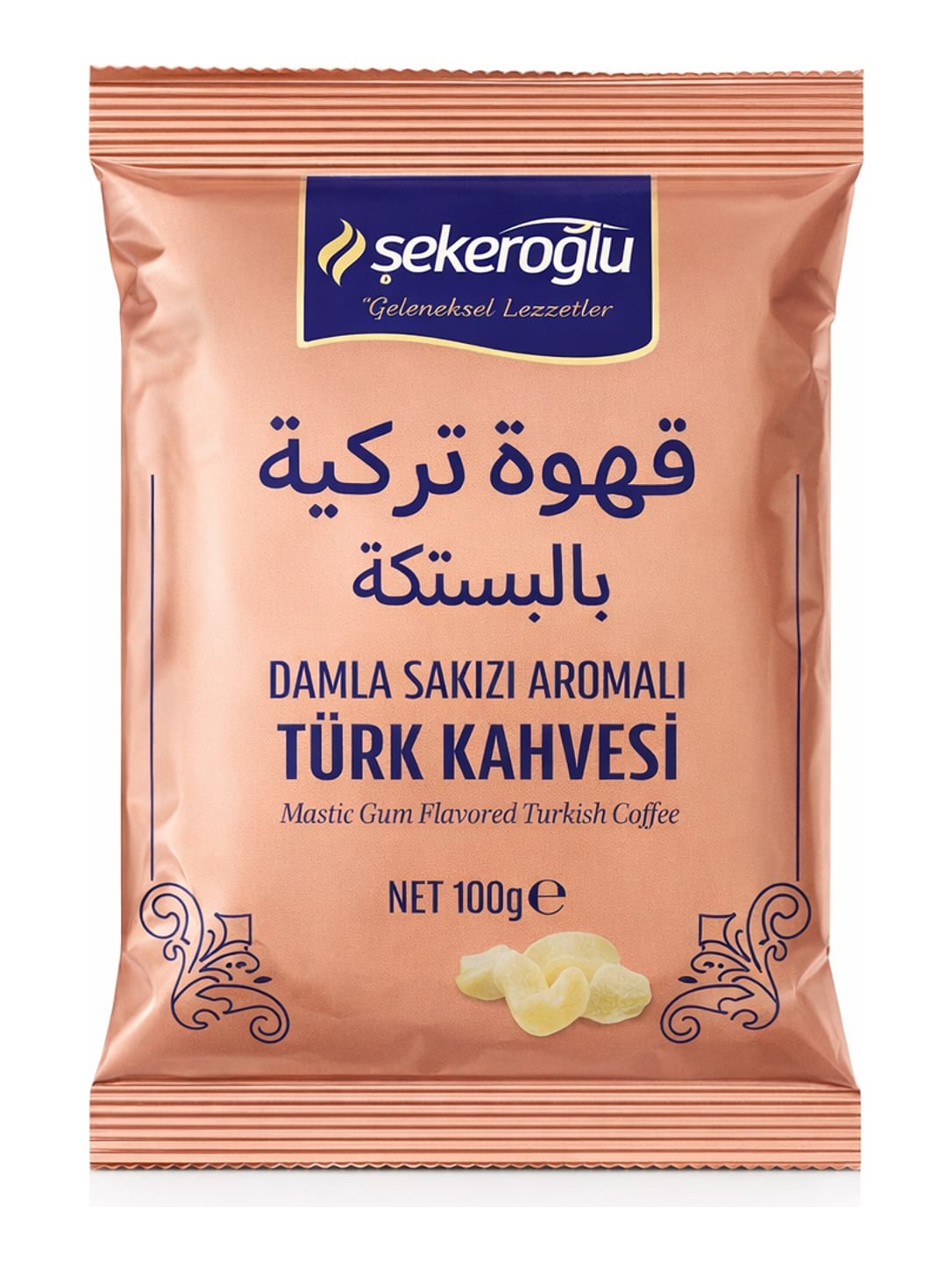 Şekeroğlu Damla Sakızı Aromalı Türk Kahvesi 100g – Türkischer Kaffee mit Mastixaroma