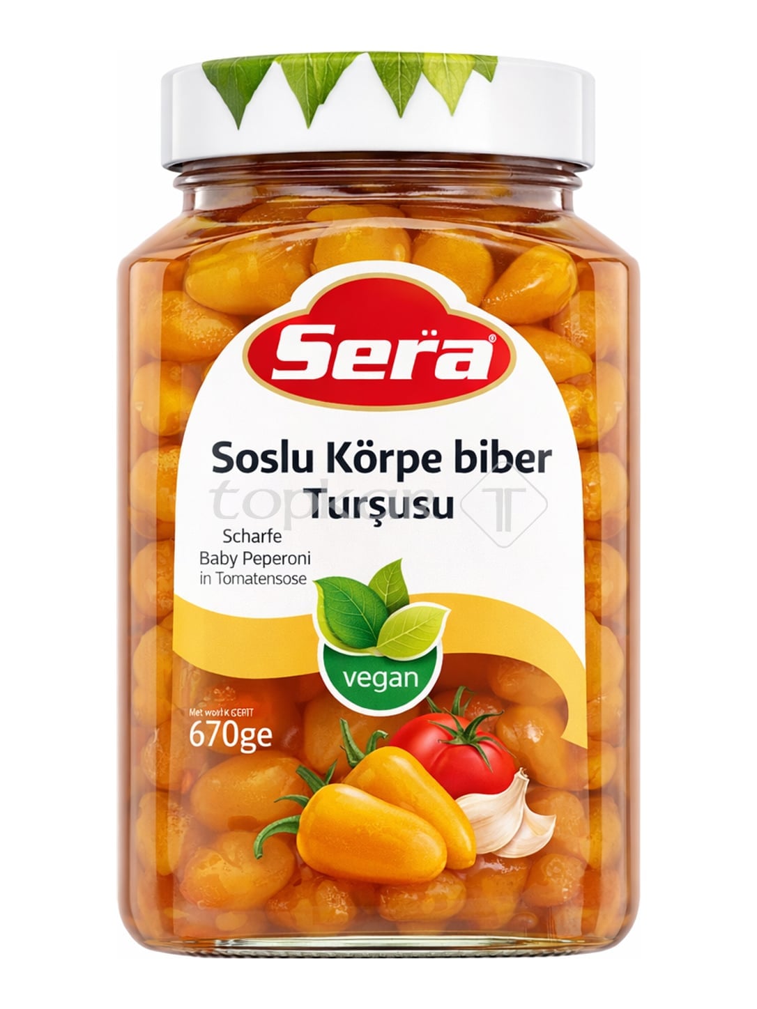 Sera Baby Peperoni in Tomatensosse eingelegt