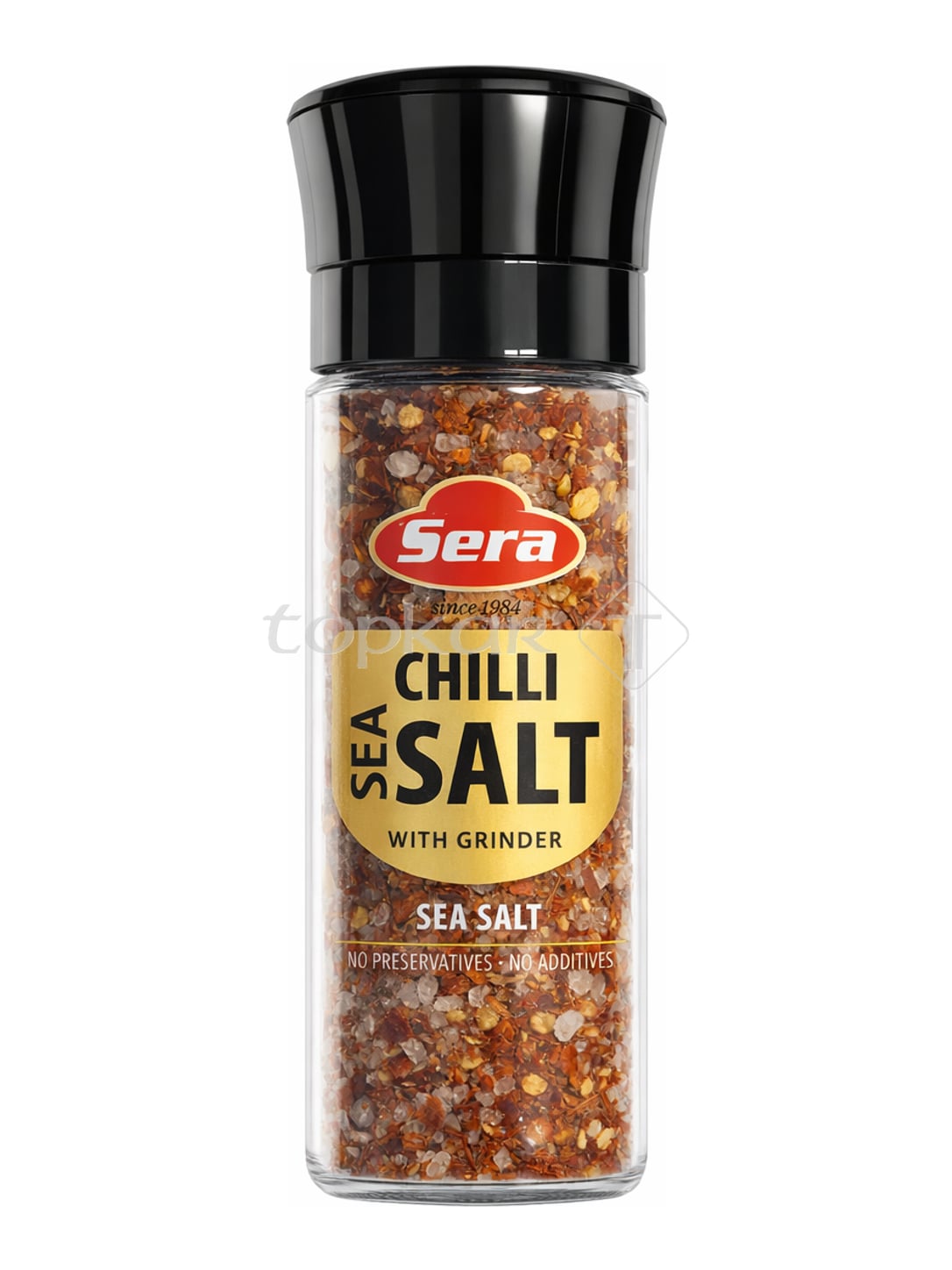Sera Chili Meersalz mit Mühle 50g – Acı Biberli Deniz Tuzu Chili-Meersalz