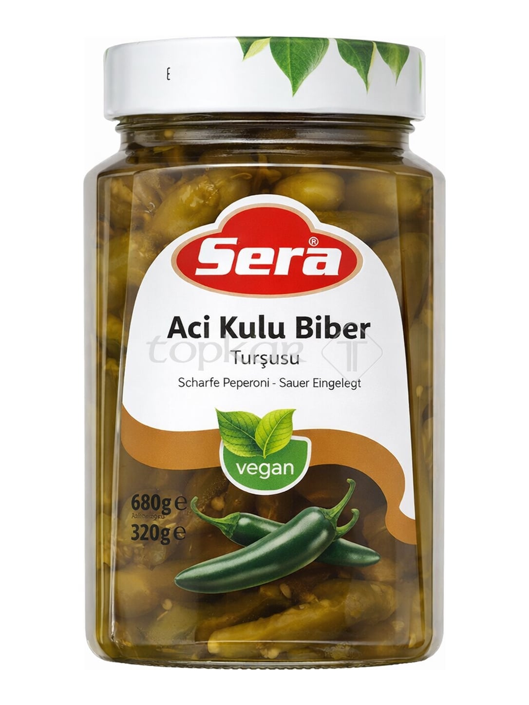 Sera Eingelegte Scharfe Peperoni