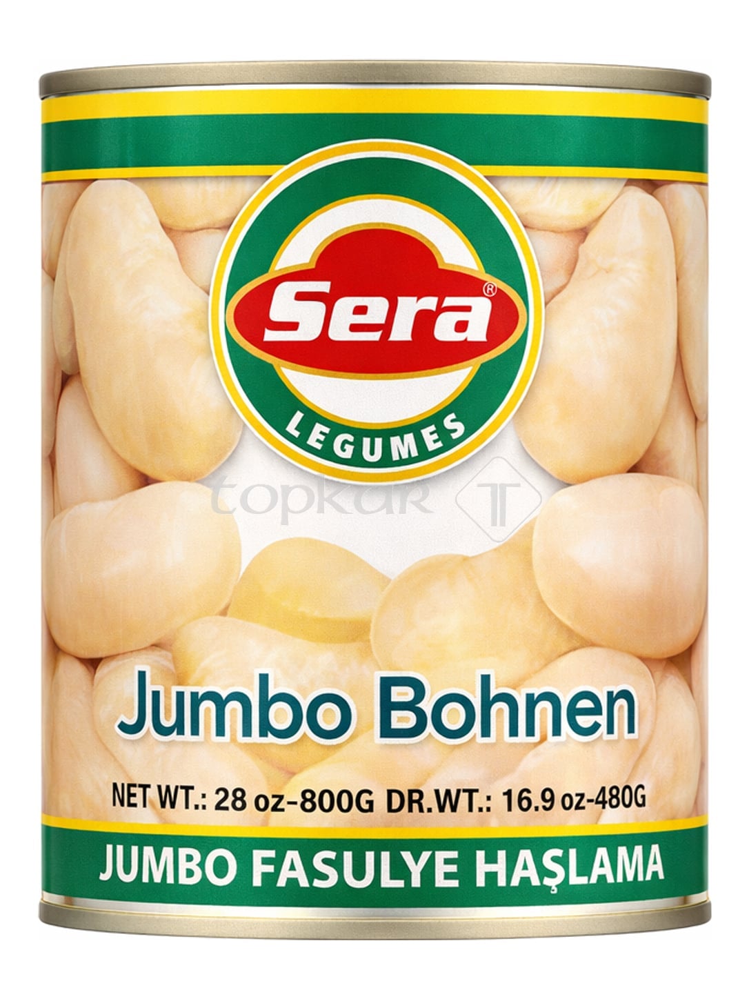 Sera Jumbo Bohnen gekocht