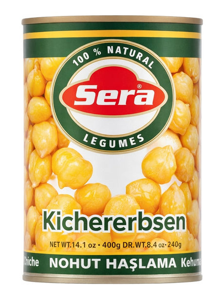 Sera Kichererbsen gekocht 400g – Nohut Haşlama Konserve