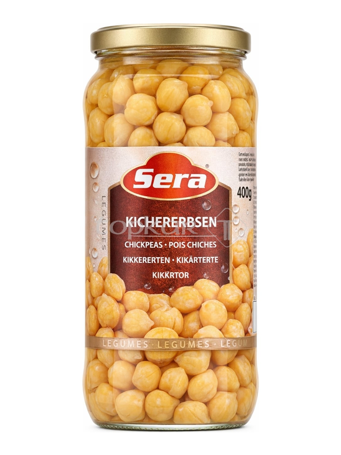 Sera Kichererbsen gekocht
