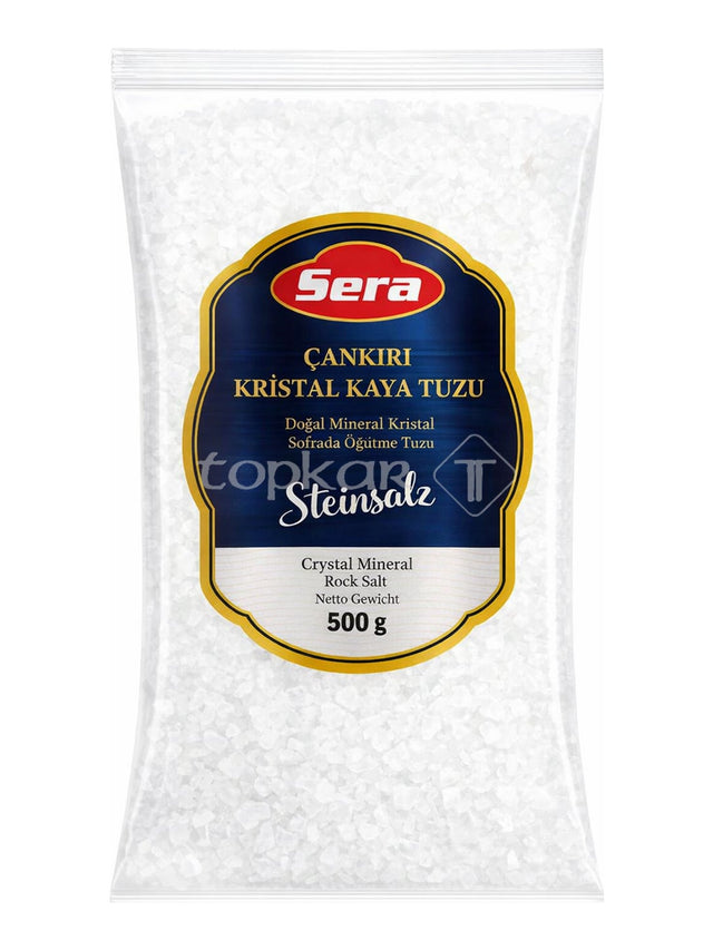 Sera Kristall Steinsalz 500g – Çankırı Kaya Tuzu grobes Steinsalz