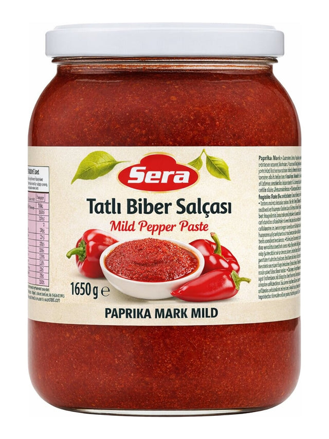 Sera Mildes Paprikamark 1650g – Tatlı Biber Salçası türkisches Paprikamark
