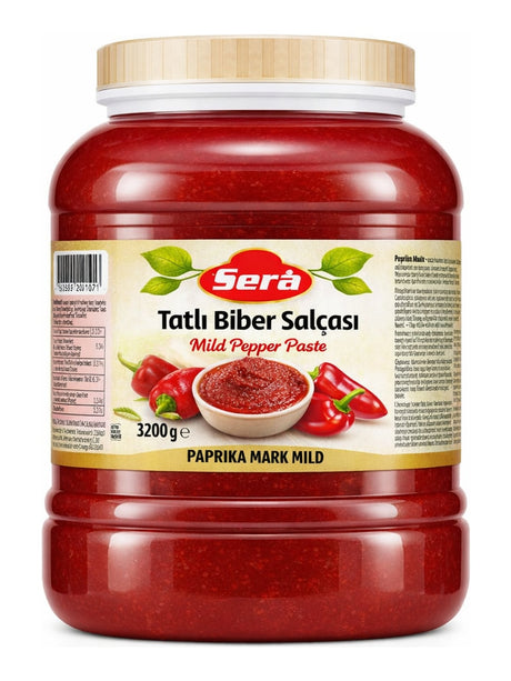 Sera Tatlı Biber Salçası 3200g – milde Paprikapaste Paprikamark