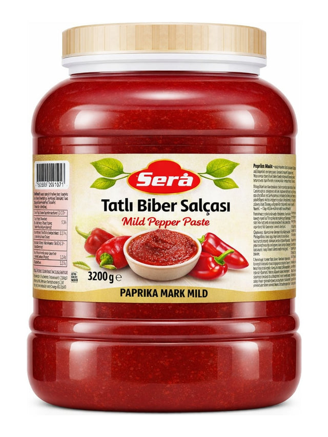Sera Tatlı Biber Salçası 3200g – milde Paprikapaste Paprikamark