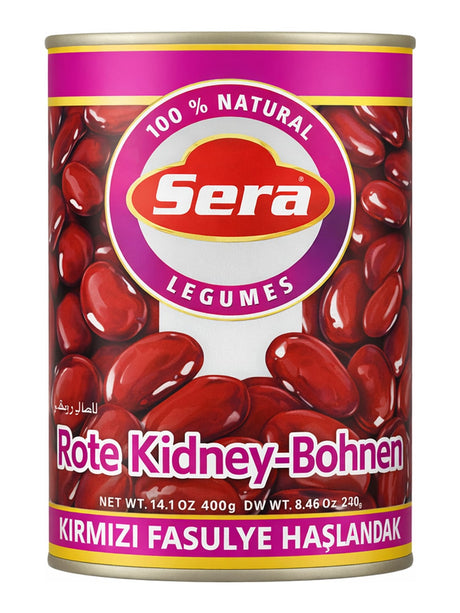 Sera Rote Kidney Bohnen 400g – Kırmızı Fasulye Haşlama Konserve