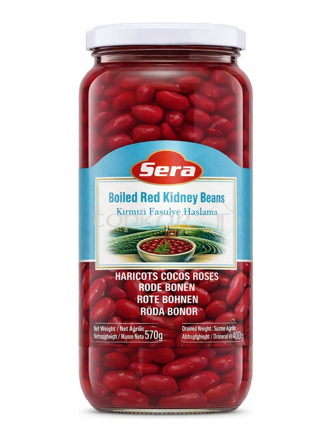 Sera Rote Kidney Bohnen gekocht