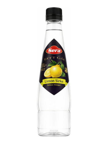 Sera Zitronenessig 500 ml – Limon Sirke Aromalı türkischer Branntweinessig mit Zitronenaroma