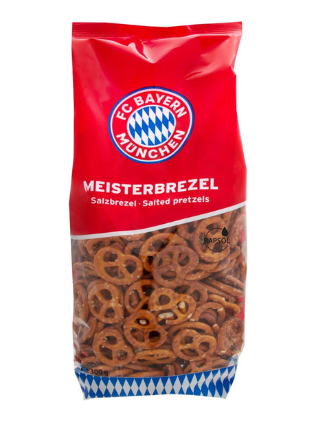 Snackline FC Bayern München Mini Brezel 300g – Bayernbrezn Laugengebäck