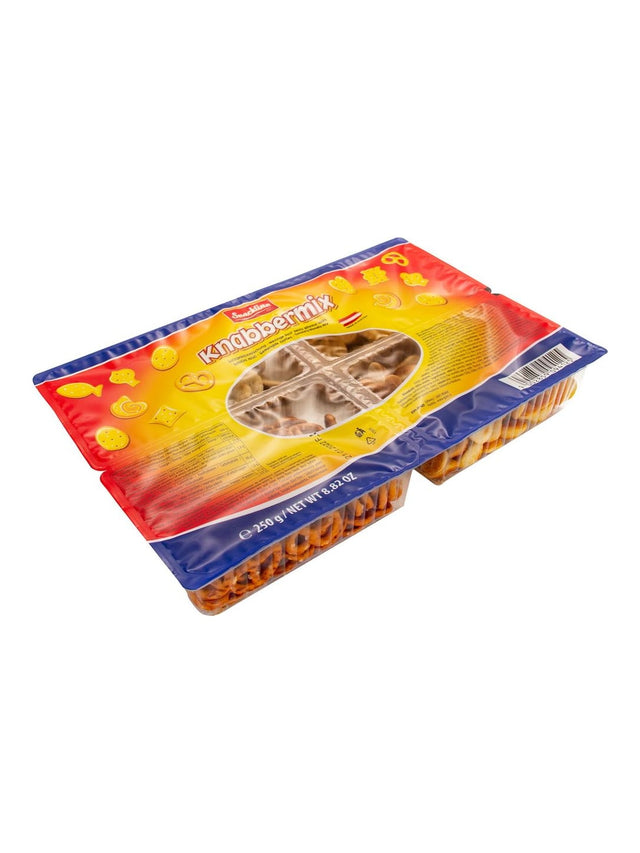 Snackline Knabbermix 250g – Salzgebäck Mischung Party Snack