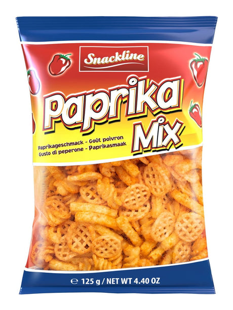 Snackline Paprika Mix 125g – Kartoffelsnack mit Paprika