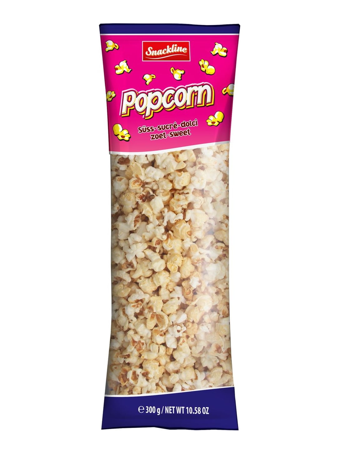 Snackline Popcorn süß 300g – knuspriges Kino-Popcorn