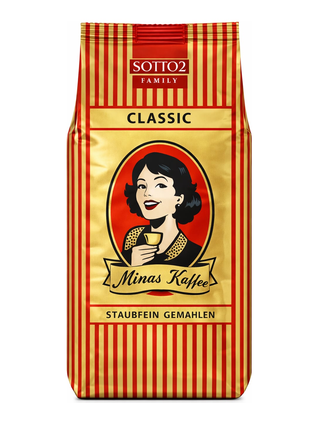 Sottos Family Minas Kava Classic 200g – staubfein gemahlener Röstkaffee Türk Kahvesi