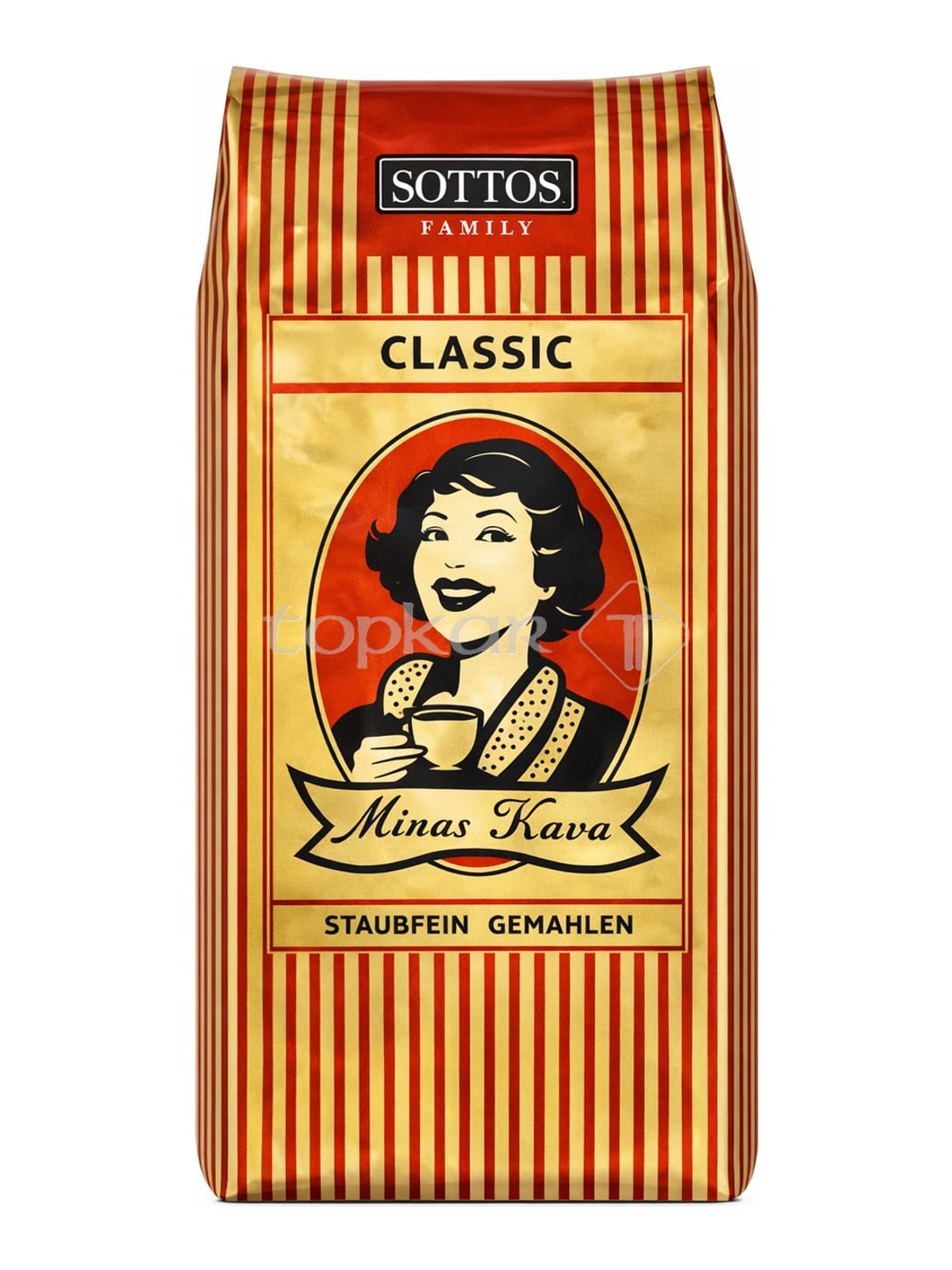 Sottos Family Minas Kava Classic Gemahlener Röstkaffee