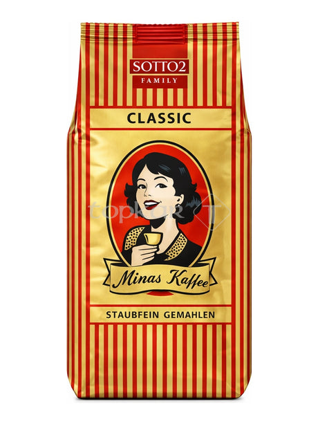 Sottos Family Minas Kava Classic Gemahlener Röstkaffee