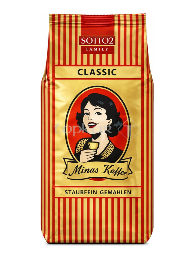 Sottos Family Minas Kava Classic Gemahlener Röstkaffee