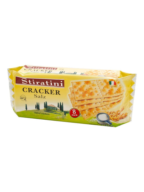 Stiratini Cracker gesalzen 250g – italienische Salzcracker Snack