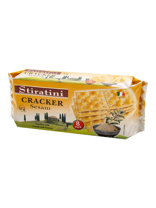 Stiratini Cracker mit Sesam 250g – italienische Sesam-Cracker