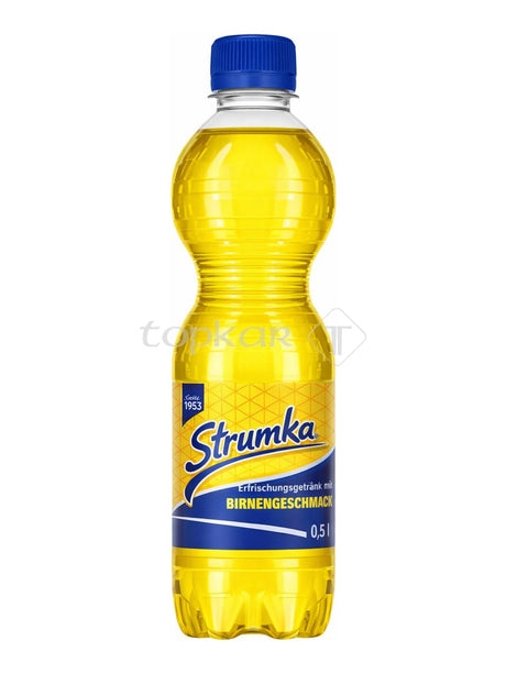 Strumka Erfrischungsgetränk mit Birnengeschmack 0,5 l – Birnenlimonade alkoholfrei