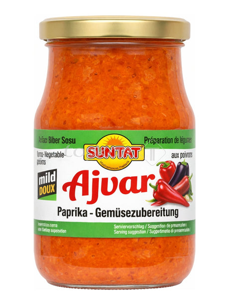 Suntat Ajvar Paprika-Gemüsezubereitung mild