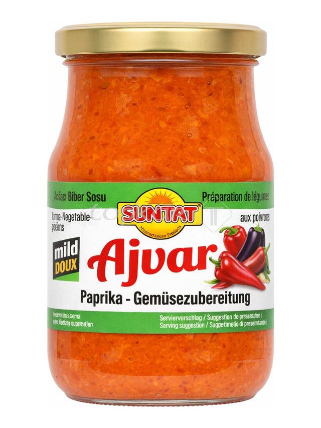 Suntat Ajvar Paprika-Gemüsezubereitung mild