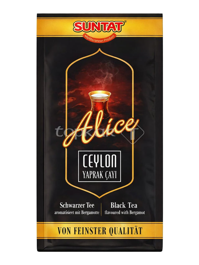 Suntat Alice Ceylon Tee 500g – Yaprak Çayı schwarzer Tee mit Bergamotte