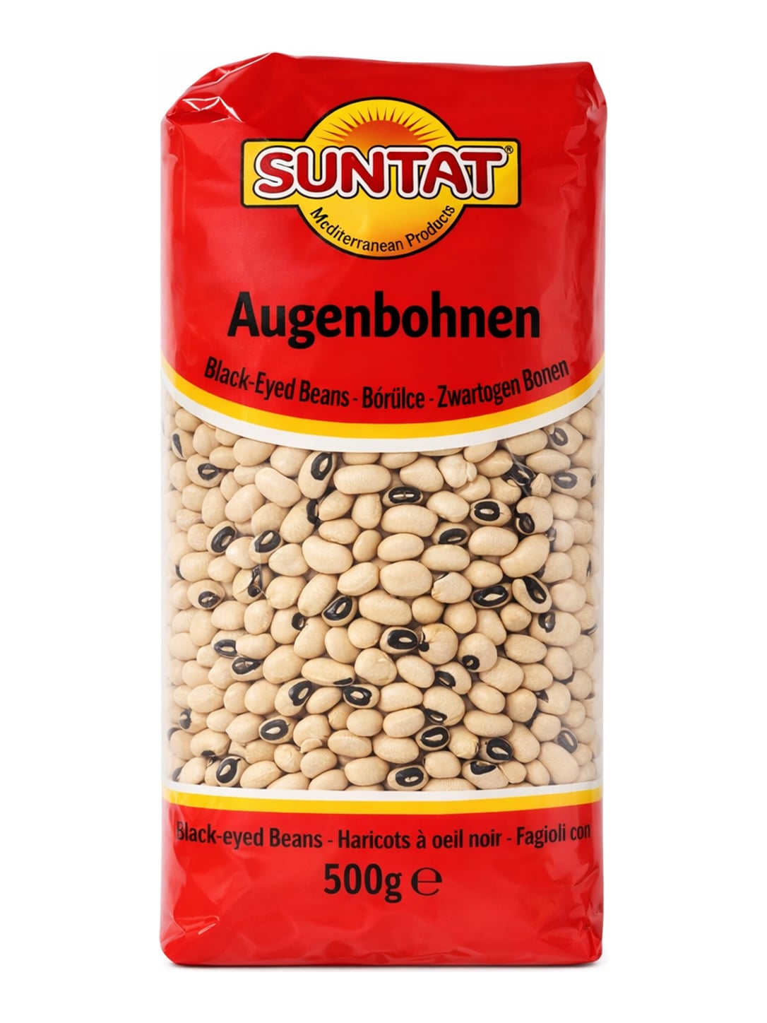 Suntat Augenbohnen 500g – Börülce Black Eyed Beans aus Madagaskar