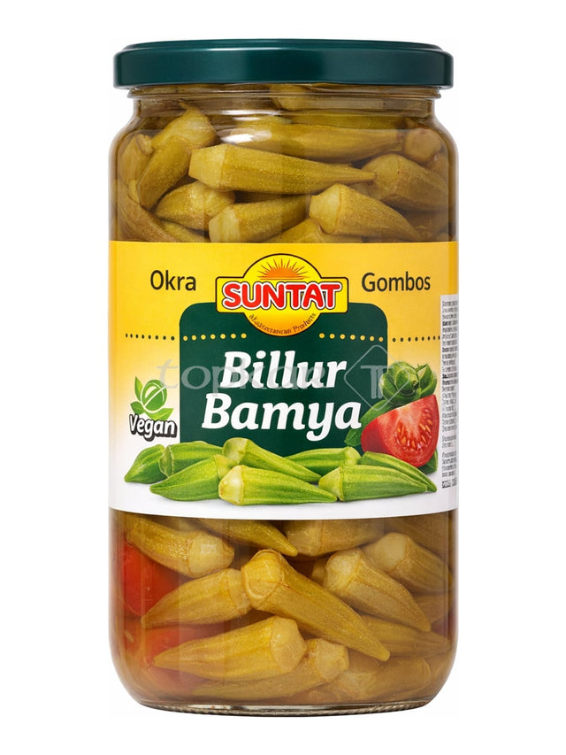 Suntat Billur Okra in Salzlake