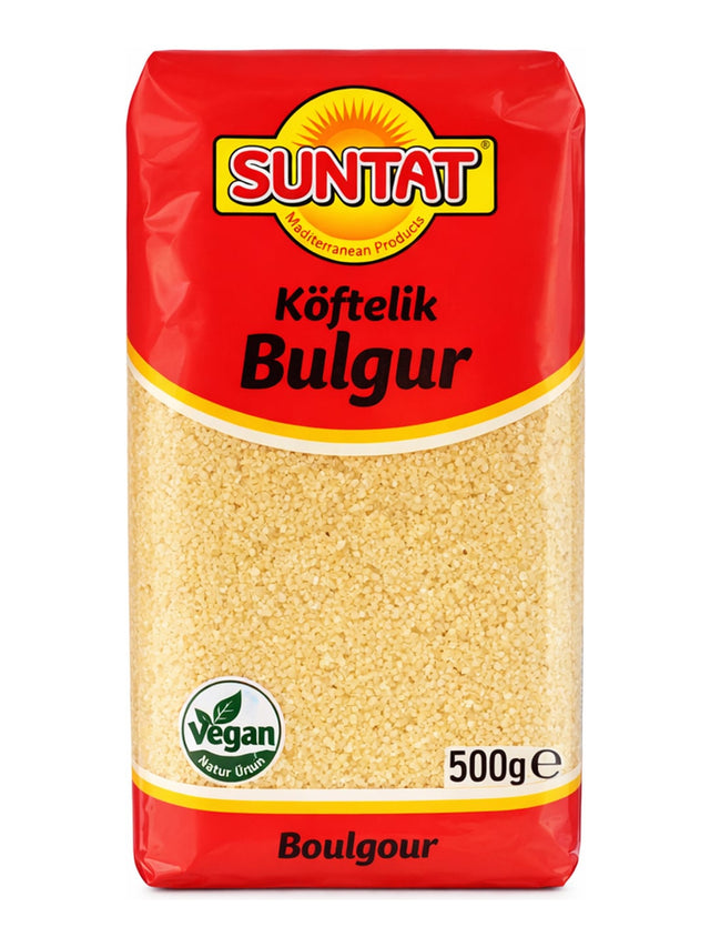 Suntat Köftelik Bulgur 500g – feine Bulgur-Weizengrütze aus Hartweizen
