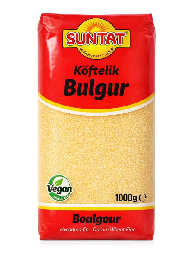 Suntat Köftelik Bulgur Weizengrütze fein 1000g – Durum Wheat Fine Bulgur