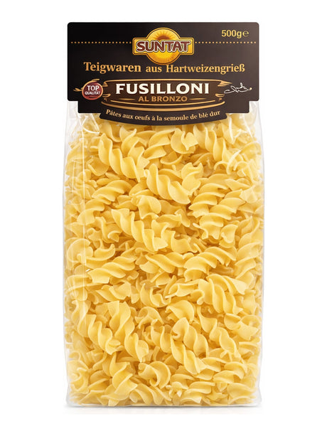 SUNTAT Fusilloni al Bronzo 500g – Teigwaren aus Hartweizengrieß Made in Italy