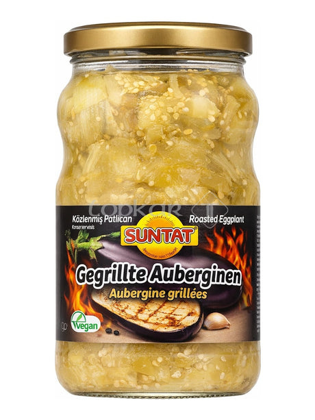 Suntat Gegrillte Auberginen