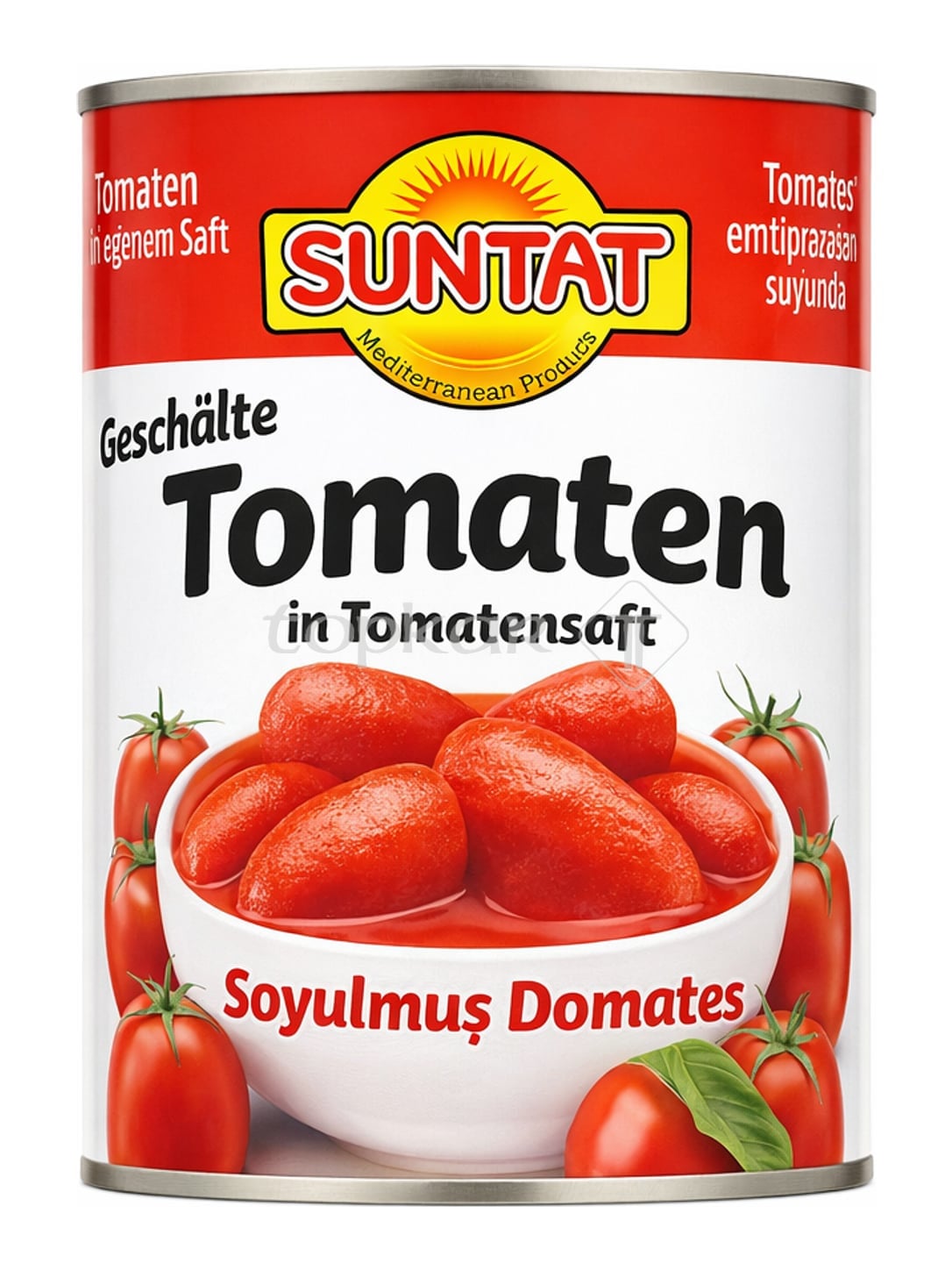 Suntat Geschälte Tomaten in Tomatensaft