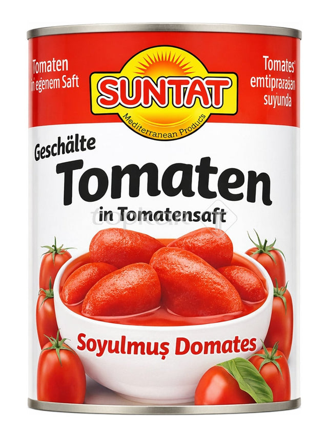 Suntat Geschälte Tomaten in Tomatensaft